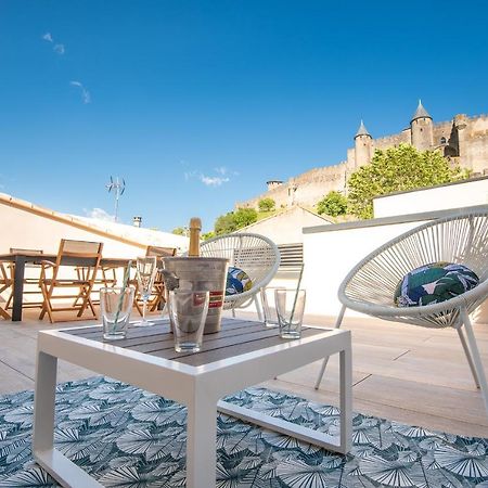 La Terrasse De La Tour Pinte. Apartamento Carcassonne Exterior foto