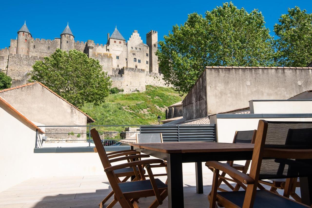 La Terrasse De La Tour Pinte. Apartamento Carcassonne Exterior foto