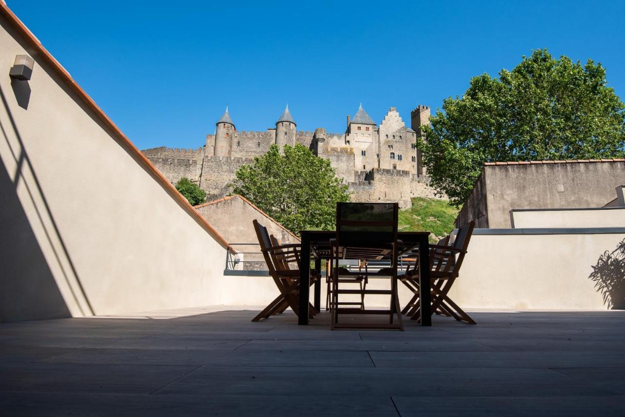 La Terrasse De La Tour Pinte. Apartamento Carcassonne Exterior foto